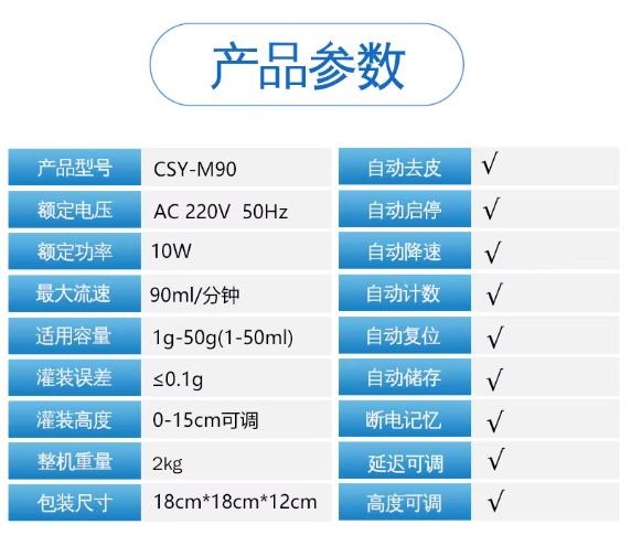 Halbautomatische Peristaltik-Pumpe - Füllmaschine-XQ02